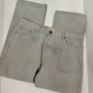 Tool Brand Mens Sz 40 /32 Gray Wash Straight Leg Denim Jeans Grunge Streetwear